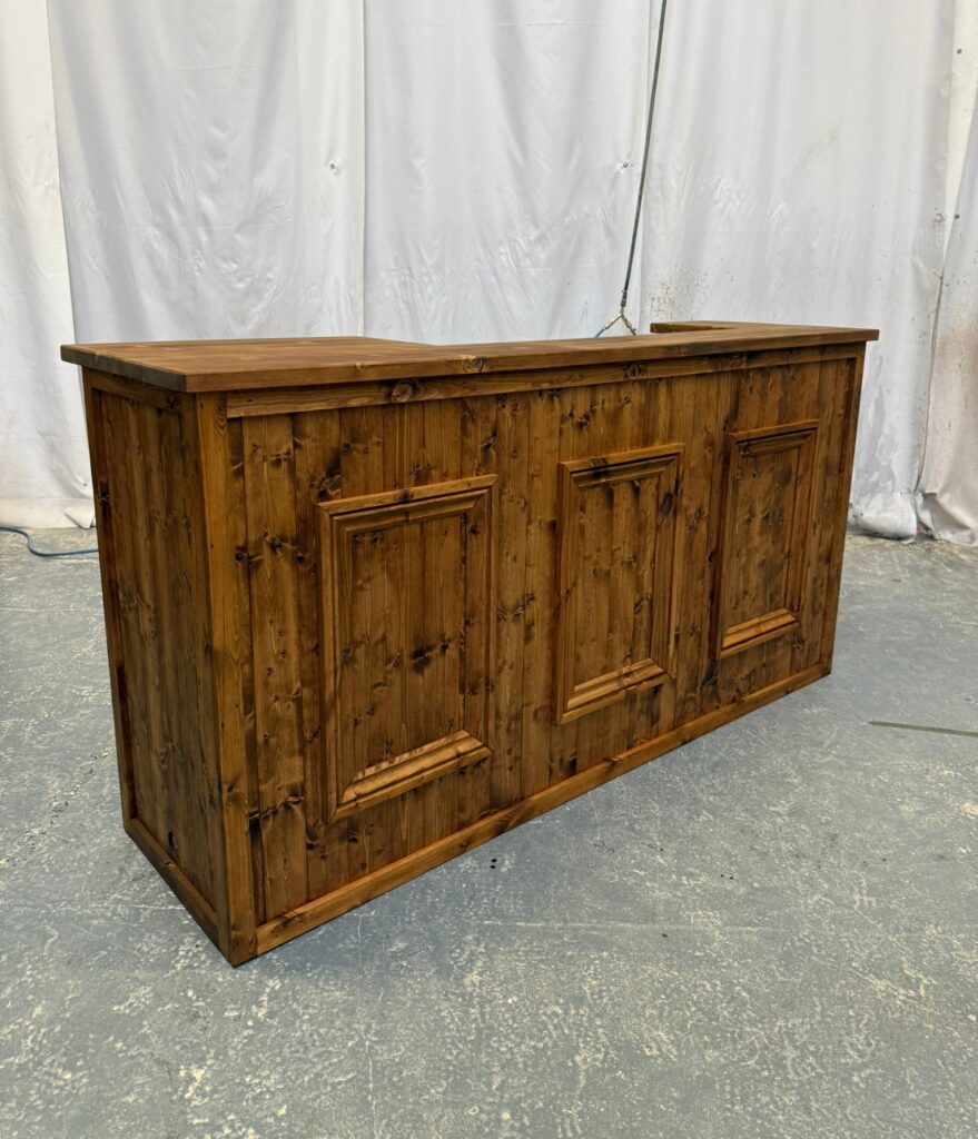 Elegant entertaining with Luxe Espresso Old Fashioned 200x60 home bar