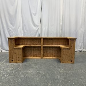 ba Libre home bar Satin 270x80 large u shape bar design with smooth finish UK handcrafte