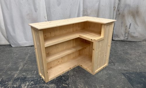 Max Wide Mojito home bar with extra 40cm worktop and fridge compartment visible