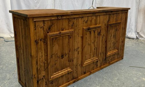 Elegant entertaining with Luxe Espresso Old Fashioned 200x60 home bar